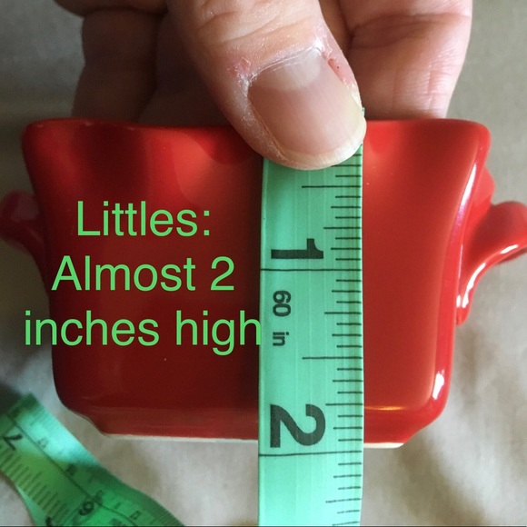 Scalloped Red Ramekins - Picture 9 of 9